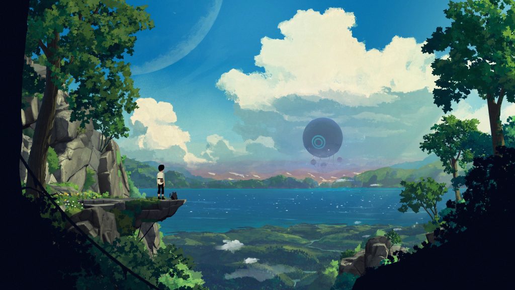 Jeu Planet of Lana sur PC - Une étrange chose à l'horizon