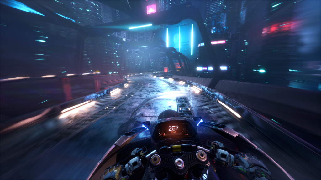 Jeu Ghostrunner 2 sur PS5 - petite virée à moto